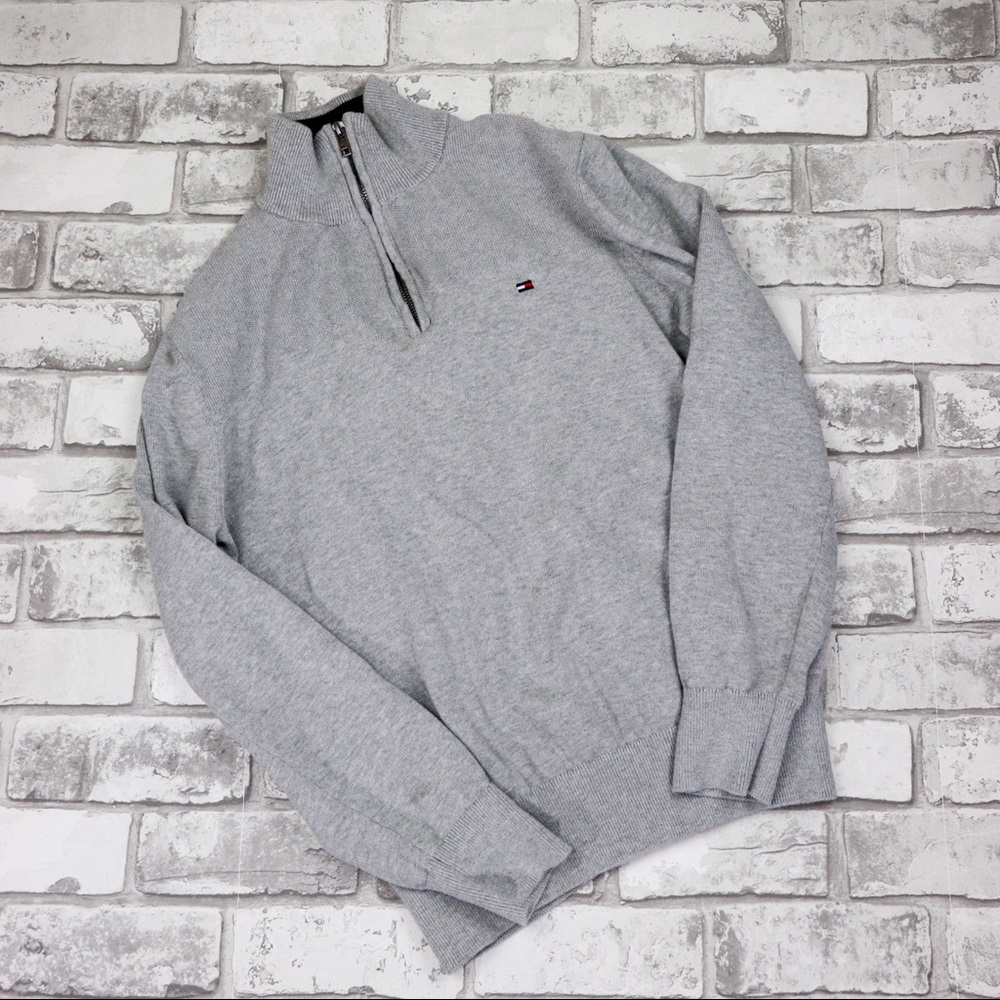Tommy Hilfiger 1/4 Zip Pullover Sweater